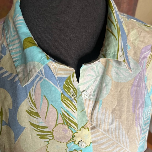 Talbots Pastel Blouse - Picture 3 of 6